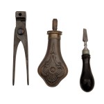 Pair of percussion pistols in cartridge, Antonín Vincenc Lebeda