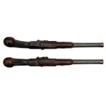 Pair of percussion pistols in cartridge, Antonín Vincenc Lebeda