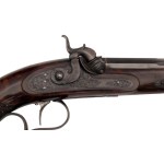 Pair of percussion pistols in cartridge, Antonín Vincenc Lebeda