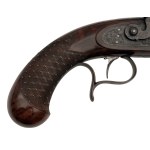 Pair of percussion pistols in cartridge, Antonín Vincenc Lebeda