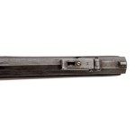 Flintlock officer's pistol with folding bayonet in cartridge