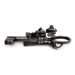 Flintlock pistol combined with a key for prison guards