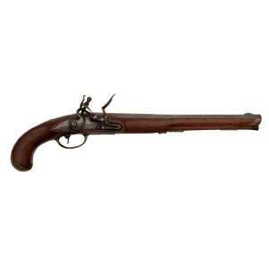 Long flintlock pistol in Caspar Neuman's paintings