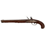 Long flintlock pistol in Caspar Neuman's paintings