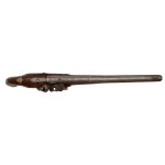 Long flintlock pistol in Caspar Neuman's paintings