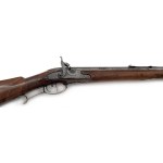 Shotgun with percussion lock by W. Sekera, Poděbrady