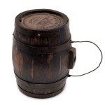 Powder keg and cannonball