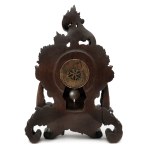 Table clock in Rococo style