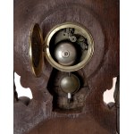 Table clock in Rococo style