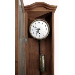 Neskoré nástenné hodiny biedermeier s mesačným strojčekom