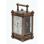 Travel clock with alarm clock