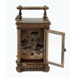Travel clock with alarm clock