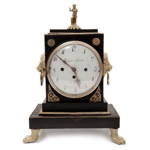 Table clock, Joseph Geist