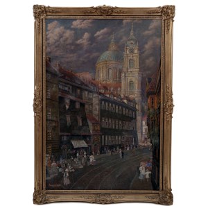 St. Nicholas Cathedral in Prague, Franta Skopalik