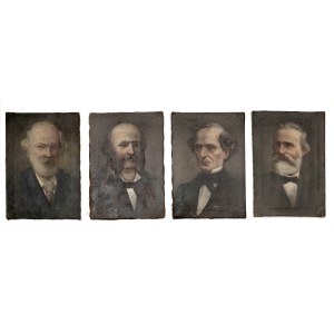 Four portraits of composers