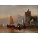 City Harbour in Elias Pieter van Bommel's paintings