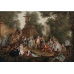 The Blind Fairy Game in Auguste Serrure's paintings