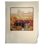 Prague from spring to winter in Vladislav Röhling's paintings