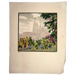 Prague from spring to winter in Vladislav Röhling's paintings