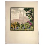 Prague from spring to winter in Vladislav Röhling's paintings
