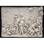 Large relief plaque depicting winter by Massimiliano Soldani Benzi