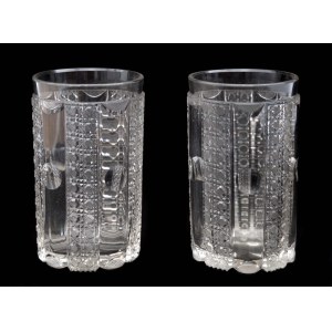 A pair of Empire goblets