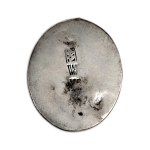 Silver plaque - art deco