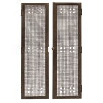 Double-leaf lattice doors, Art Nouveau