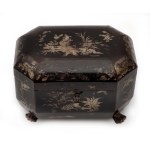 Export lacquered tea box