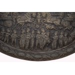 Large hanging decorative tray and decorative oval tray