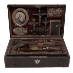 Vampire hunting kit in cartridge with percussion gun