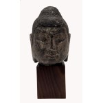 Marble head of Buddha