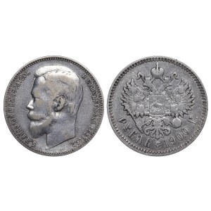Empire russe, 1 rouble, année 1900, (FZ)