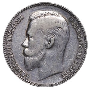 Empire russe, 1 rouble, année 1907, (EB)