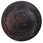 Impero russo, Siberia, 10 copechi, anno 1777, KM, NGC, MS 63 BN