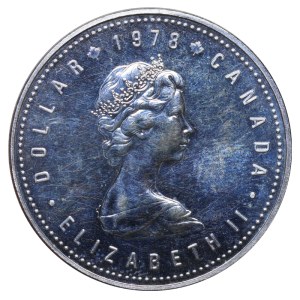 Kanada, 1 dolár, rok 1978, Hry Commonwealthu 1978, Edmonton