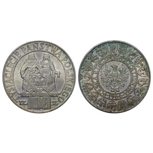 Poľsko, 100 zlotých, rok 1966, MW, poľské milénium