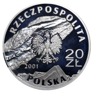 Poľsko, 20 zlotých, rok 2001, MW, Soľná baňa vo Wieliczke