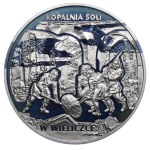 Poľsko, 20 zlotých, rok 2001, MW, Soľná baňa vo Wieliczke