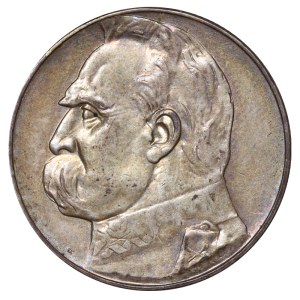 Poľsko, 5 zlotých, rok 1938, Jozeph Pilsudski