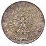 Poľsko, 5 zlotých, rok 1938, Jozeph Pilsudski