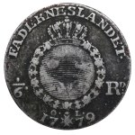 Sweden, 1/6 Riksdaler, 1779 year, OL