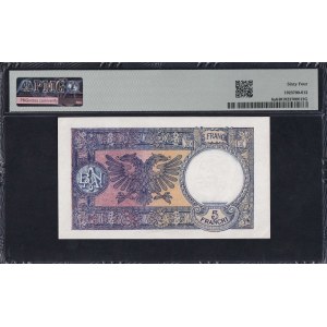 Albania, 5 Franga, 1939, Choice UNC 64