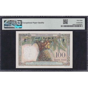 Francúzsky Somaliland, 100 frankov, 1952, Superb Gem UNC 68 EPQ, ''TOP POP''