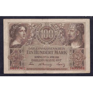 Deutschland, 100 Mark, 1918, F