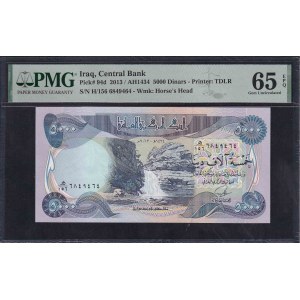 Iraq, 5000 Dinars, 2013, Gem UNC 65 EPQ