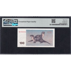 Lithuania, 100 Talonas, 1992, Choice UNC 64 EPQ