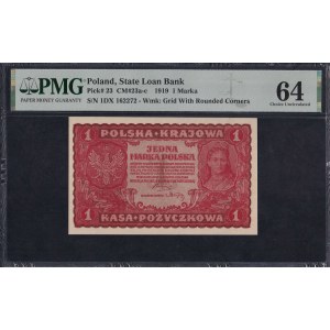 Poland, 1 Marka, 1919, Choice UNC 64