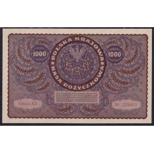 Poland, 1000 Marek, 1919, aUNC
