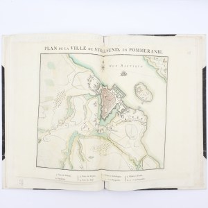 Recueil de Plans de Batailles, Sieges et Combats, arrives dans les expeditions memorables de la Guerre de Sept Ans. Pour servir a l'intelligence des oeuvres posthumes de Frederic II., Roi de Prusse FREDERICK II 1789 Amsterdam &amp; Strasbourg